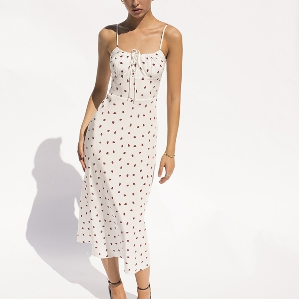 Realisation the Alba in White Strawberry size L